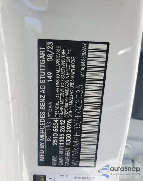 2023 Mercedes-Benz Glc 300 4Matic from USA, damaged, VIN W1NKM4HBXPF063035